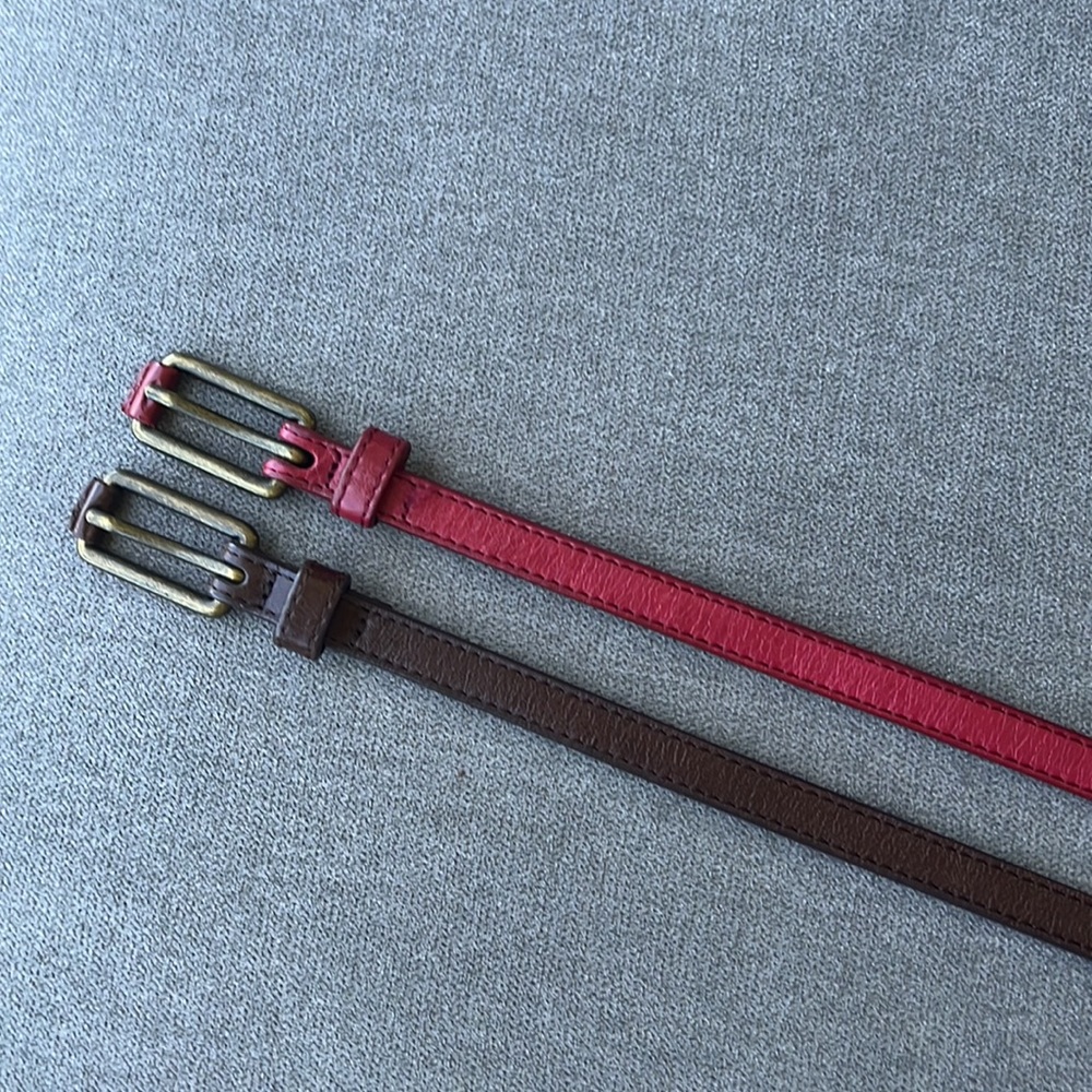 Skinny Belts